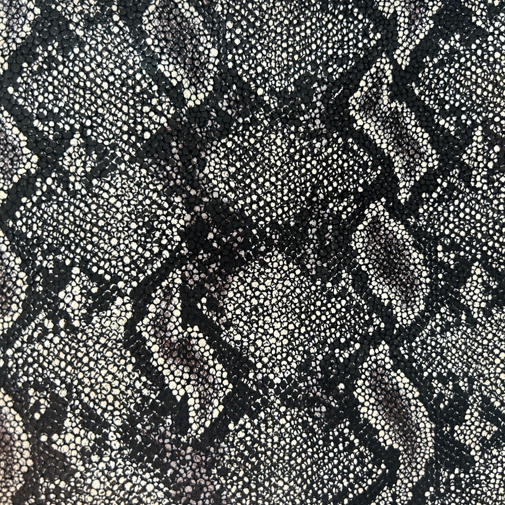 Python Leather Envelope Clutch - image 8